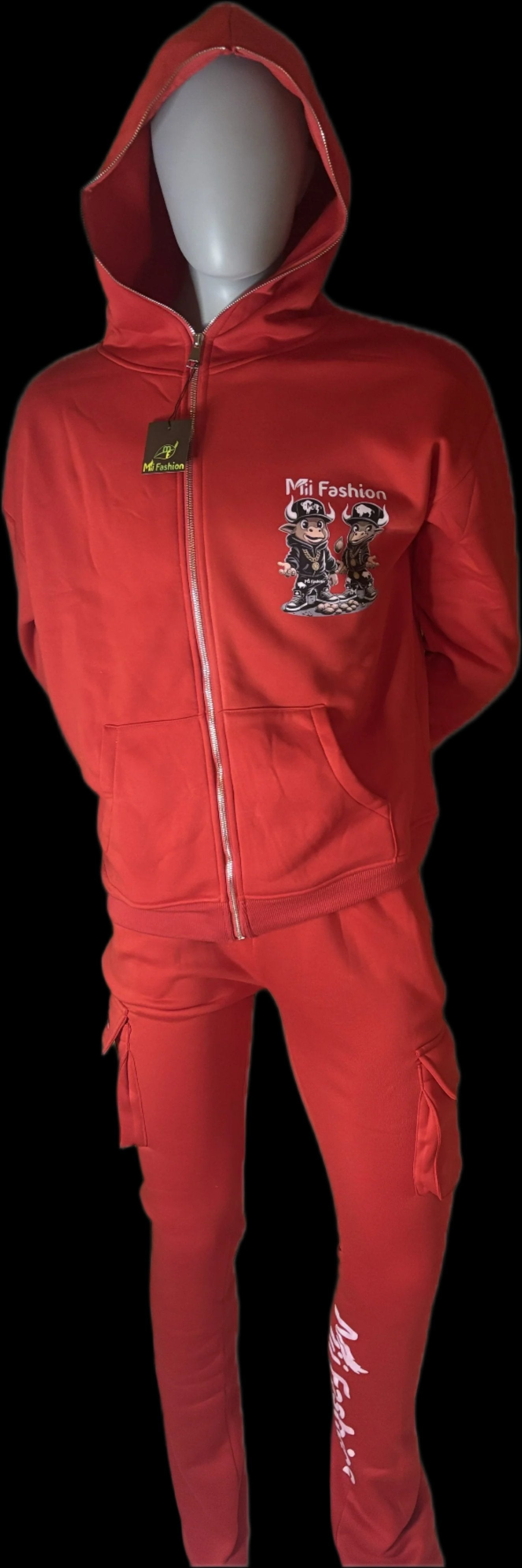 Red Flare Hoodie