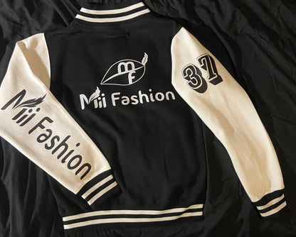 Black/White Varsity Jackets