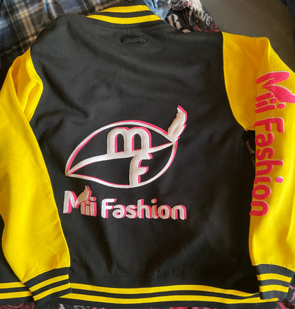 Black/Yellow Varsity Jackets